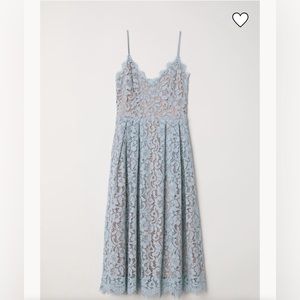 Brand New Lacey Blue H&M Dress
